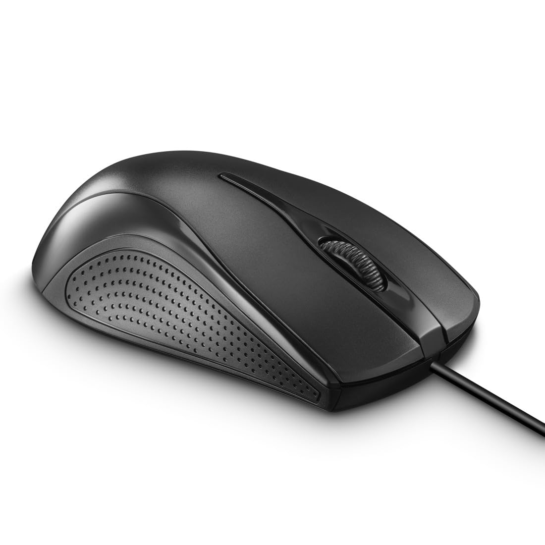 Hama MC-200 Optical 3-Button Mouse, Cabled, 1200 DPI, Black