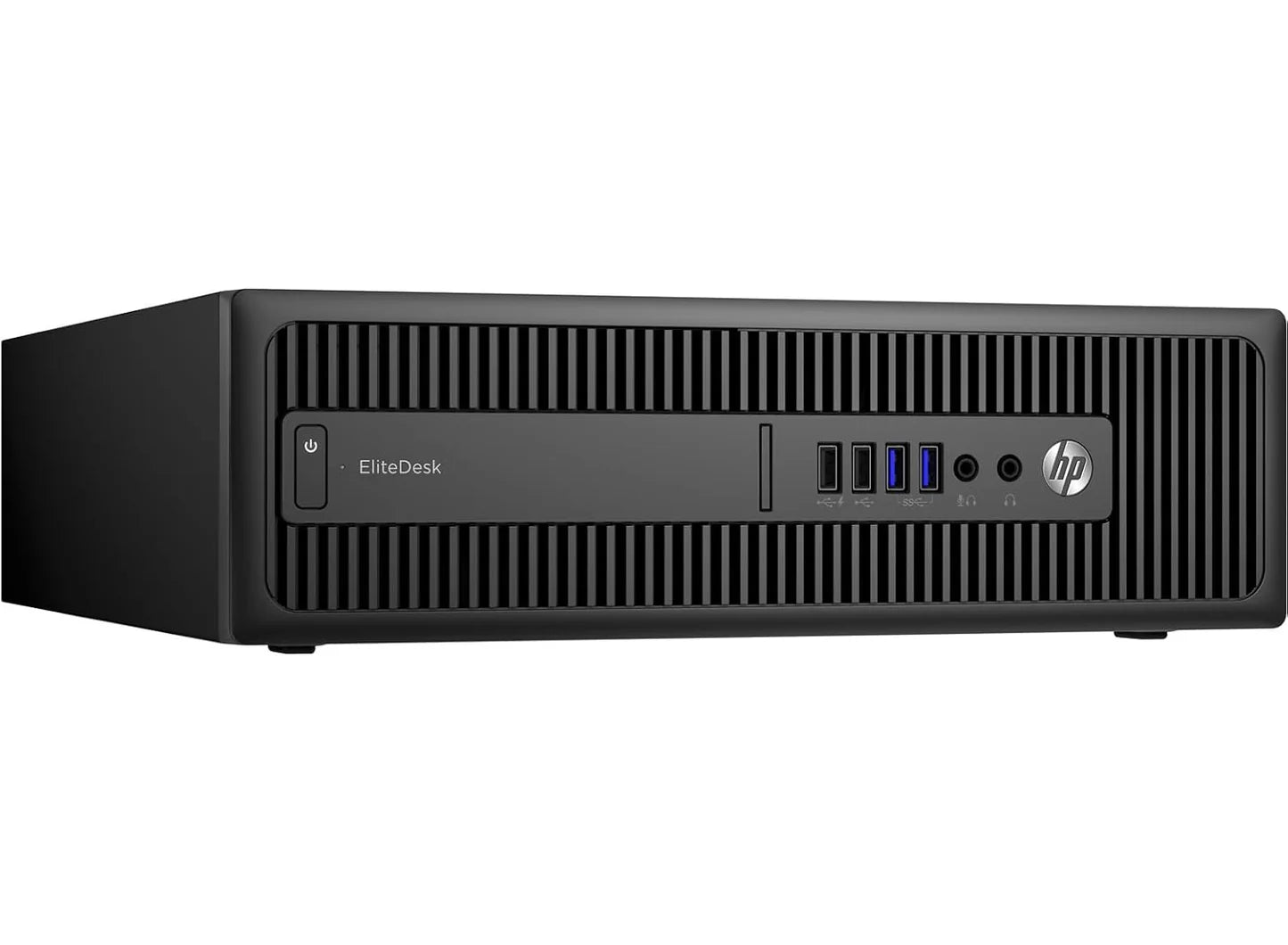 (Refurbished) HP Desktop (Intel Core i5, Windows 11/10, WiFi, MS Office), Black