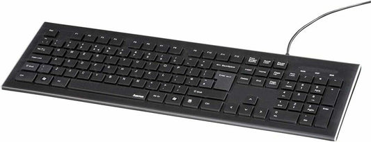 Hama Cortino Wired Keyboard & Mouse Combo Full Size 1.4m Cable
