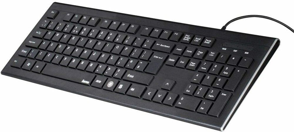 Hama Cortino Wired Keyboard & Mouse Combo Full Size 1.4m Cable