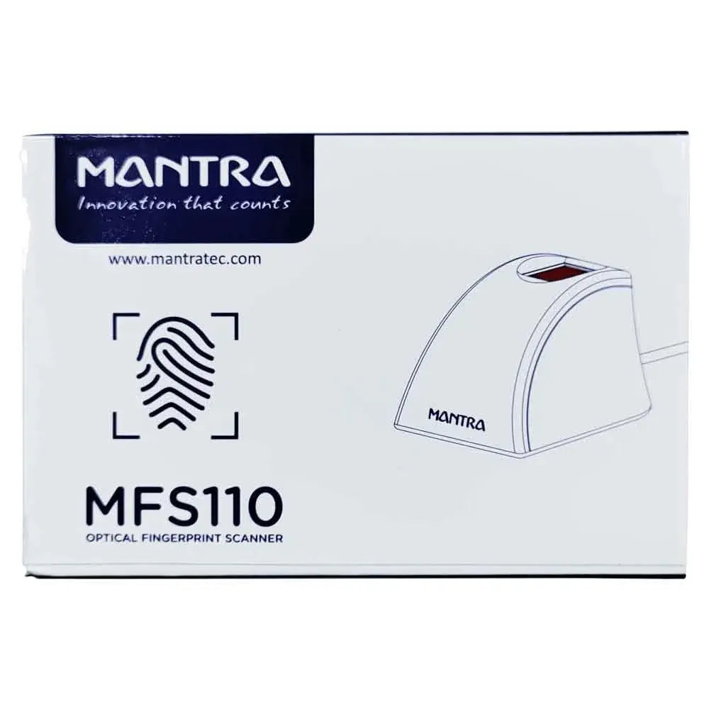 Mantra MFS110 L1 Fingerprint Scanner || Aadhaar Authentication Biometric L1 Device || Latest 1Year RD Service