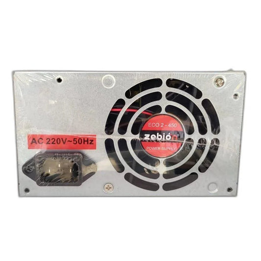 Stainless Steel Zebion Computer SMPS, Output Power: 450 W, Model Name/Number: Eco 2-450