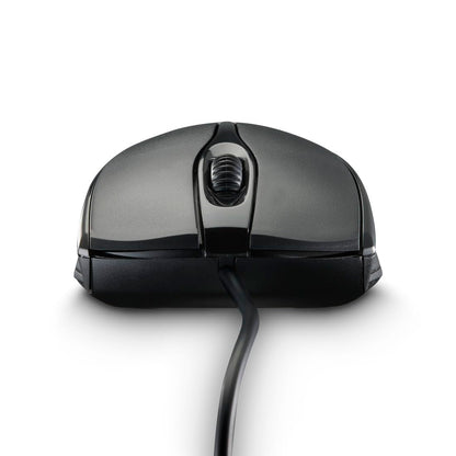 Hama MC-200 Optical 3-Button Mouse, Cabled, 1200 DPI, Black