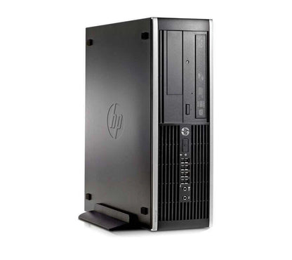 (Refurbished) HP Desktop (Intel Core i5, Windows 11/10, WiFi, MS Office), Black