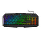 uRage "Exodus 700" Semi-Mechanical USB Gaming Keyboard, Dynamic RGB Backlit Keys, Anti-Ghosting with Up to 24-Key Rollover, 4 Additional Macro Keys & Win Lock Function